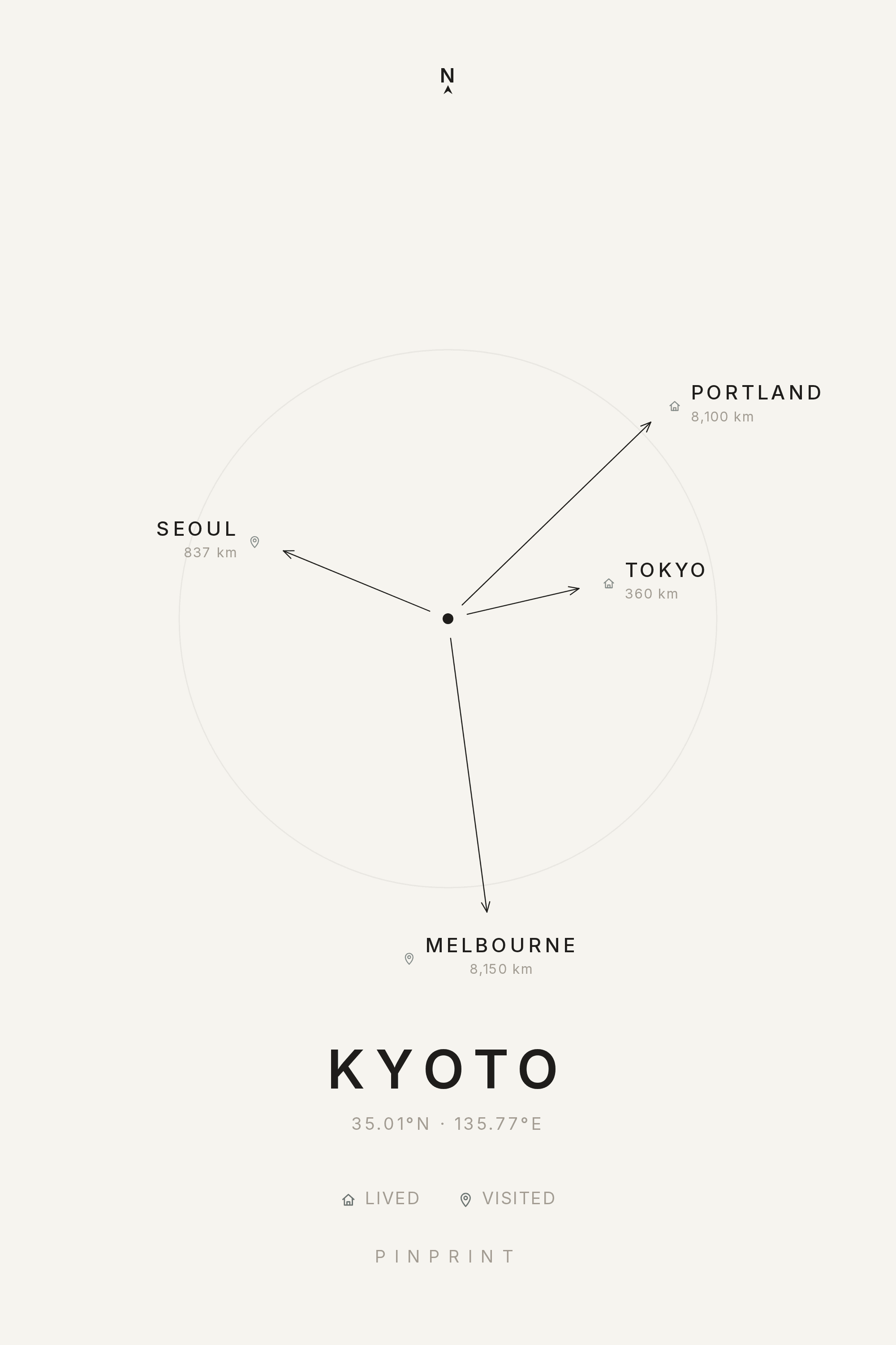 Minimal style Heartbound Maps